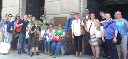 ILEAD 2016 Tour of the State Library of PA