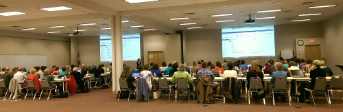 Library staff at an Access PA/POWER Library training session