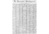 State Library of Pennsylvania – Lancaster Intelligencer Newspaper