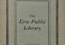 Erie County Public Library – Erie Public Library Reports
